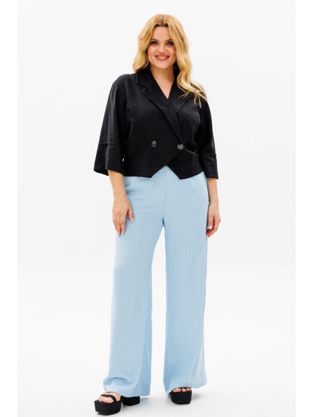 1375/1 черный, голубой