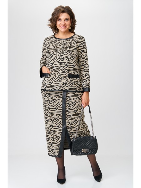 1394 бежевый, принт