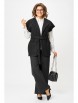 Брючный костюм артикул: 1409 черный от Мишель Шик - вид 5
