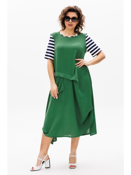 2178 зеленый, полоска