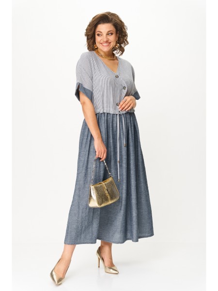 2181 джинс полоска