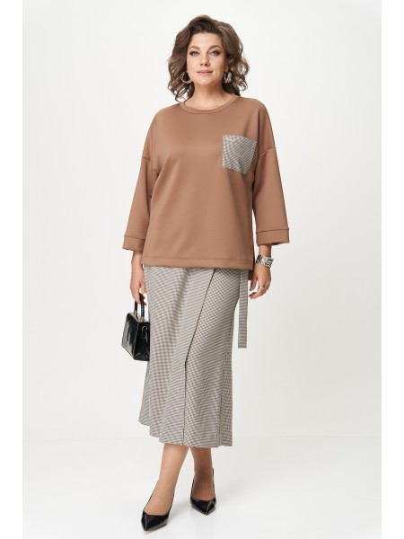 1362/2 коричневый, клетка