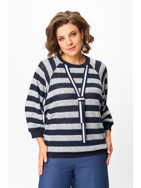 782/1 синий, полоска