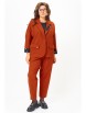 Брючный костюм артикул: 1437 терракот от Мишель Шик - вид 1