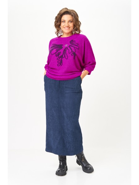 1442 пурпурный, синий