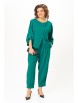 Брючный костюм артикул: 1436/1 изумрудный от Мишель Шик - вид 4