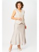Юбочный костюм артикул: 961/2 бежевый от BonnaImage - вид 7