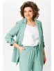 Брючный костюм артикул: 987/4 зеленый от BonnaImage - вид 5