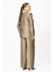 Брючный костюм артикул: 1007/1 бежевый от BonnaImage - вид 2