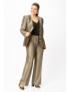 Брючный костюм артикул: 1007/1 бежевый от BonnaImage - вид 9