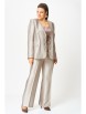 Брючный костюм артикул: 1007/2 молочный от BonnaImage - вид 9