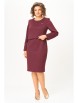 Платье артикул: 622/11 бордовый от BonnaImage - вид 1