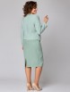 Юбочный костюм артикул: 1238 мятный от МишельСтиль - вид 2