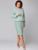 Юбочный костюм артикул: 1238 мятный от МишельСтиль - вид 9