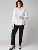 Блузка артикул: 1248Р белый от МишельСтиль - вид 7