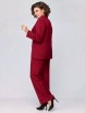 Брючный костюм артикул: 1177 винный от МишельСтиль - вид 2
