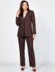 Брючный костюм артикул: 1311 французский кофе от МишельСтиль - вид 9