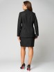 Юбочный костюм артикул: 1317 черный от МишельСтиль - вид 2