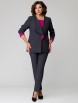 Брючный костюм артикул: 1145-1 графит+фуксия от МишельСтиль - вид 9