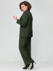 Брючный костюм артикул: 1177 хвойно-зеленый от МишельСтиль - вид 2