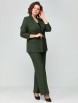 Брючный костюм артикул: 1177 хвойно-зеленый от МишельСтиль - вид 6