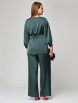 Брючный костюм артикул: 1160-1 изумруд от МишельСтиль - вид 2