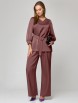 Брючный костюм артикул: 1160-1 шоколад от МишельСтиль - вид 9