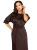 Нарядное платье артикул: 1341 шоколад от МишельСтиль - вид 3