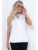 Блузка артикул: БЛУЗКА СЕЗИЯ (ВАЙТ) от Bellovera - вид 4