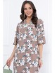 Платье артикул: ПЛАТЬЕ ЛИРИ (БЕЙЖ ФЛОВЕРС) от Bellovera - вид 7