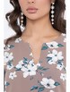 Платье артикул: ПЛАТЬЕ ЛИРИ (БЕЙЖ ФЛОВЕРС) от Bellovera - вид 8