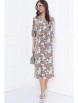 Платье артикул: ПЛАТЬЕ ЛИРИ (БЕЙЖ ФЛОВЕРС) от Bellovera - вид 1
