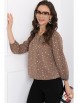 Блузка артикул: БЛУЗКА АВАЛИЯ (ПРАЛИНЕ) от Bellovera - вид 1