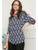 Блузка артикул: БЛУЗКА МОНТАЛЕ (ВАЙТ РИККОЛО) от Bellovera - вид 3