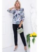 Блузка артикул: БЛУЗКА ТАВЬЯНО (ЛАЙТ БЛУ) от Bellovera - вид 3