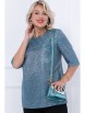 Блузка артикул: БЛУЗКА НЕТТУНА (БЛУ ДАЙМОНД) от Bellovera - вид 1