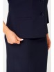 Юбочный костюм артикул: 723+536 темно-синий от БелЭльСтиль - вид 10