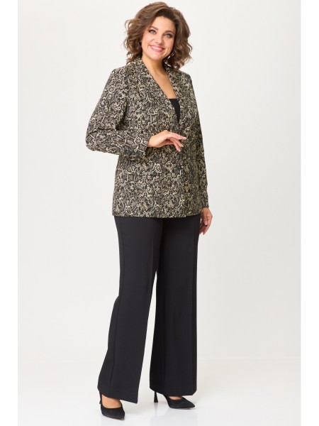 866+601 золото дизайн+черный однотон