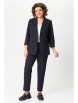 Брючный костюм артикул: 203+586 черный джинс от БелЭльСтиль - вид 4