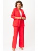 Брючный костюм артикул: 412+601 красный горох от БелЭльСтиль - вид 8