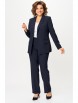 Брючный костюм артикул: 866+596 темно-синий от БелЭльСтиль - вид 8