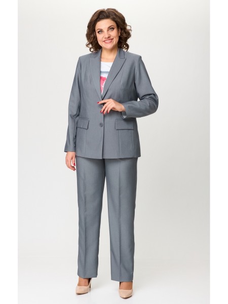 412+596 серый однотон