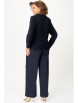 Брючный костюм артикул: 849+601 синий от БелЭльСтиль - вид 2
