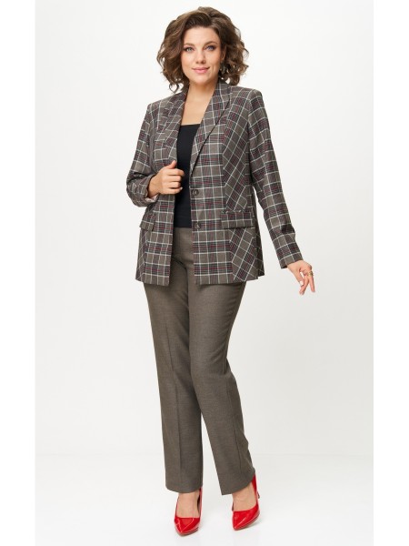 412+609 клетка красно-коричневая