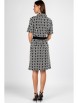 Платье артикул: 807 черно-белый от VIZAVI - вид 2