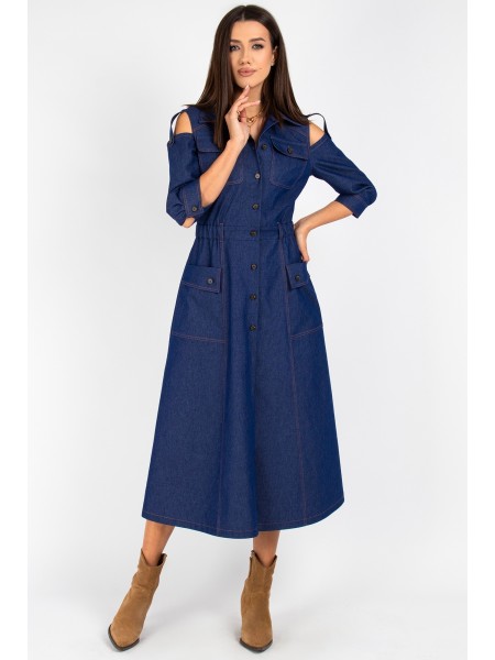 823 синий джинс