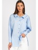 Блузка артикул: 727 голубой от VIZAVI - вид 4
