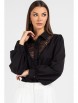 Блузка артикул: 748 черный от VIZAVI - вид 4