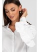 Блузка артикул: 736 белый от VIZAVI - вид 4