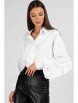 Блузка артикул: 736 белый от VIZAVI - вид 9